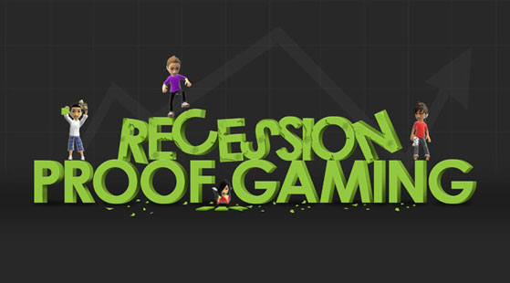 Xbox Live Recession Proof Gaming Campaign Ideation